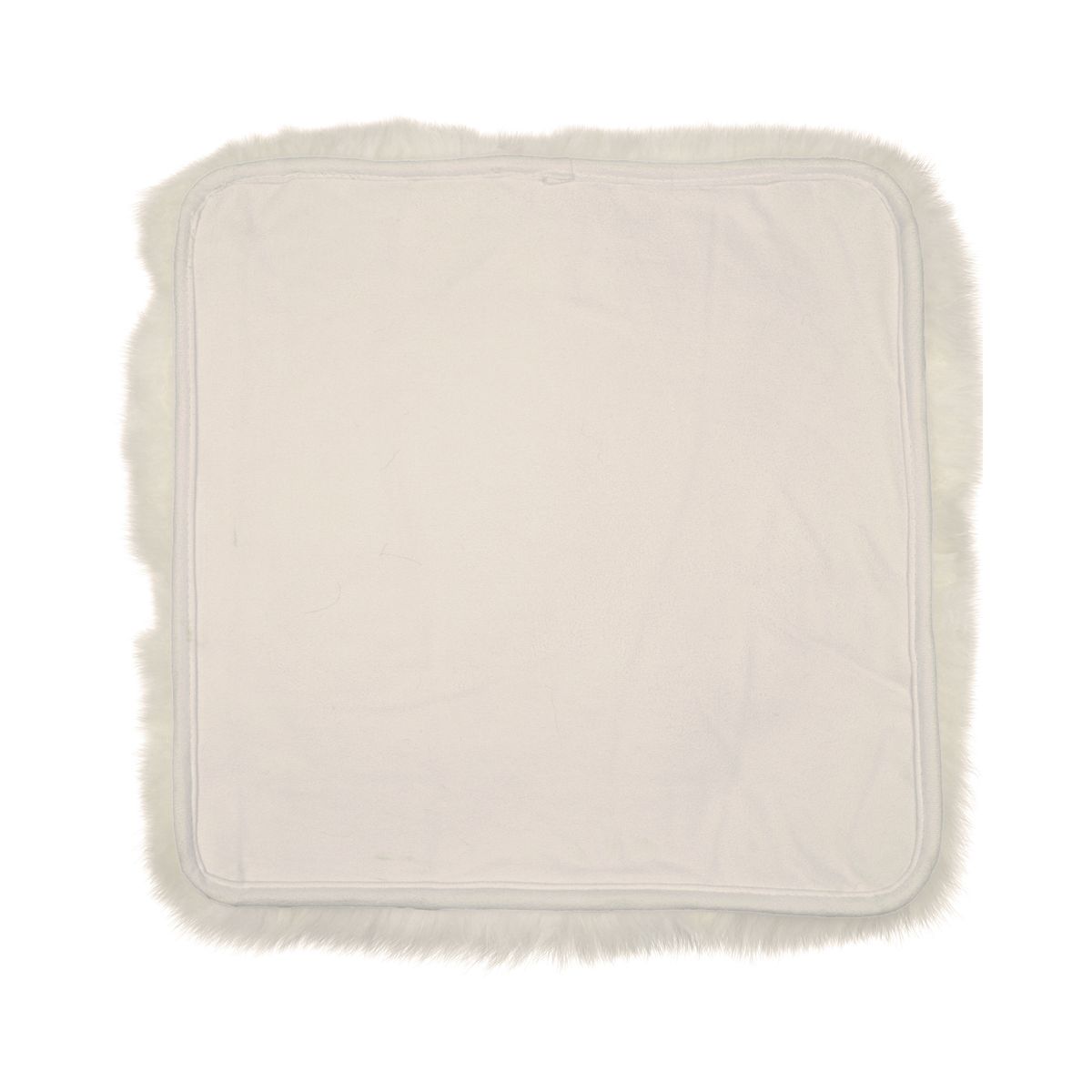 Seat Cover | With Backing | Long Wool | New Zealand Linen