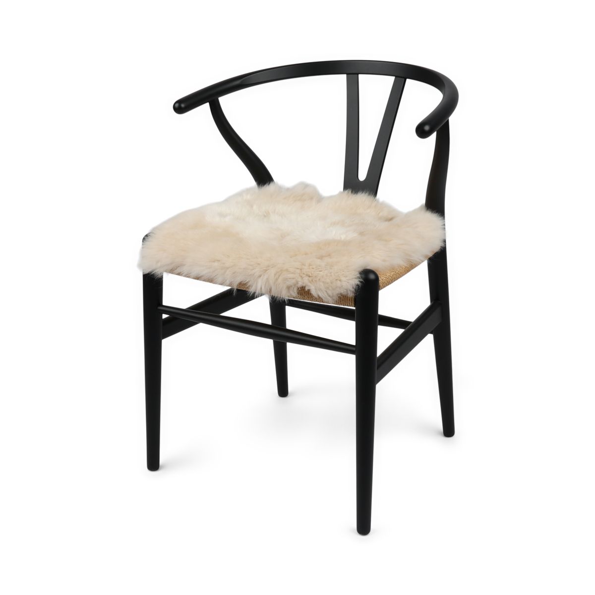 Long Wool Seat Cover | New Zealand | Square