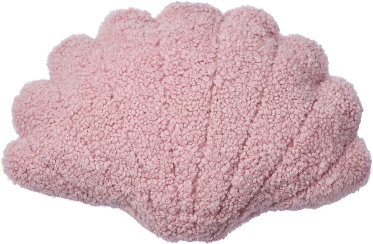 Shell Cushion | Small | Medium | Large Coral Silver Pink