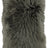 Long-Wool Sheepskin Cushion | 11x22 in Hedge Green
