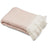 Throw of Mohair Wool Light Pink