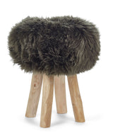 Long Wool Stool Cover