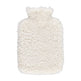 Sheepskin Hot Water Bottle | Light Grey  Pearl