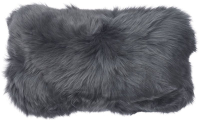 Long-Wool Sheepskin Cushion | Doublesided | New Zealand | 10x20 in