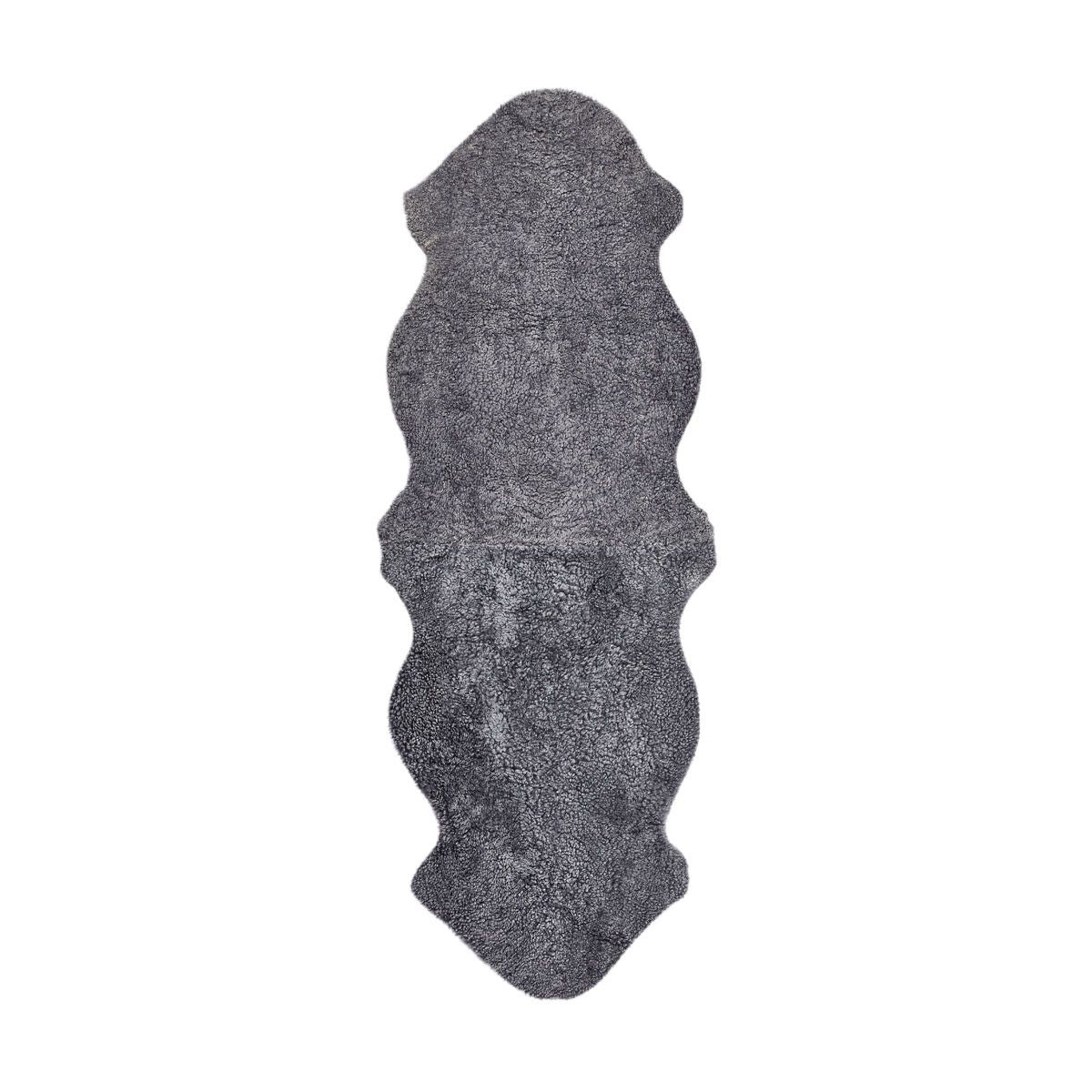 New Zealand Sheepskin | Short Curly Wool | Rug 180 cm Light Grey Snow Top