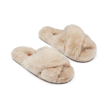 Alpaca Cross Slippers