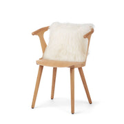 Sheepskin Cushion | Tibet | 16x16 in
