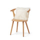 Sheepskin Cushion | Tibet | 40x40 cm Snow White