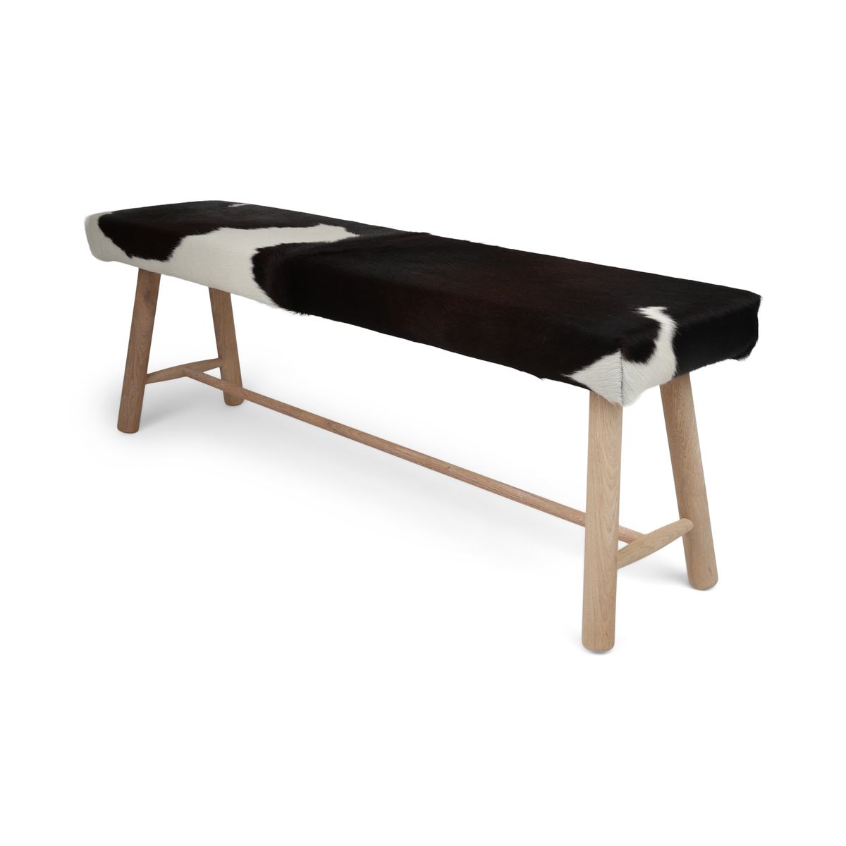 Cowhide Bench