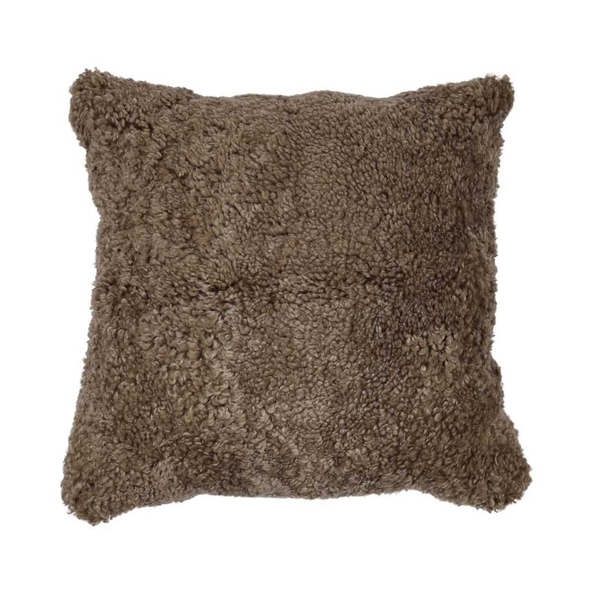 Sheepskin Cushion | Short Wool | New Zealand | Square Mushroom
