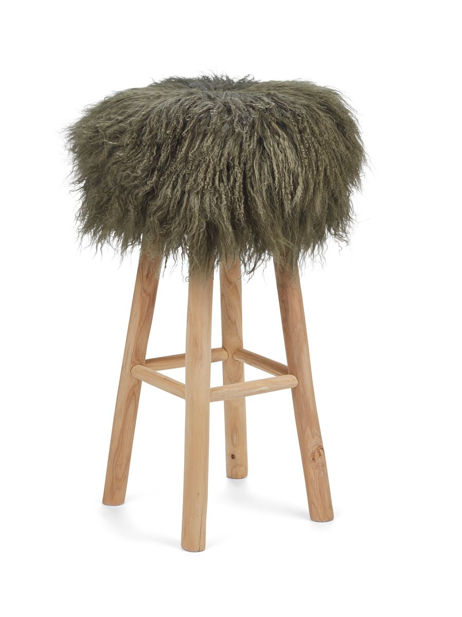 Stool Cover Hedge Green