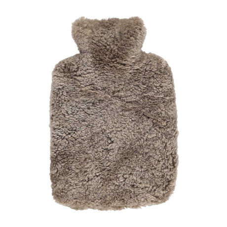 Sheepskin Hot Water Bottle  Taupe