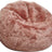 Round Sheepskin Bean Bag | Long Wool | Medium | Large Rosa