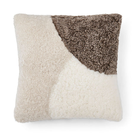 Short-Wool Sheepskin Cushion | Doublesided | 46x46 cm