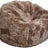 Round Sheepskin Bean Bag | Long Wool | Medium | Large Dove