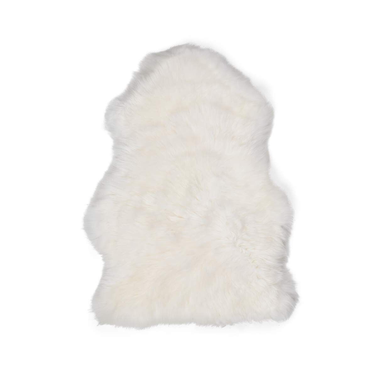 Merino Sheepskin | Long Wool | New Zealand | Mini | 26x18 in Ivory