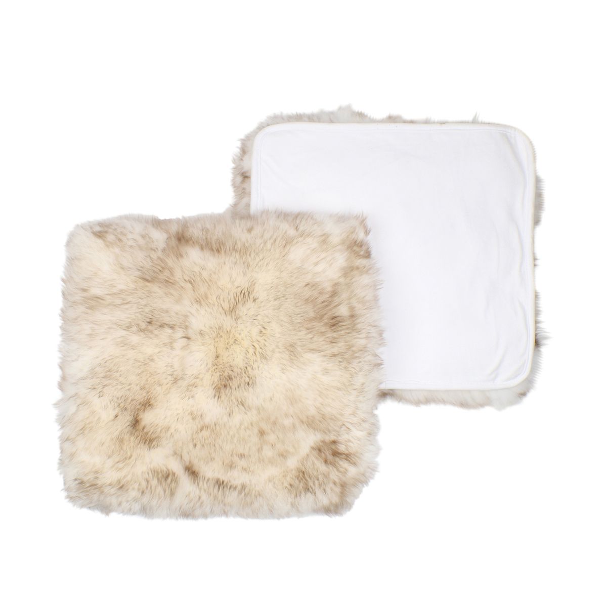 Seat Cover | With Backing | Long Wool | New Zealand Wolf Tip