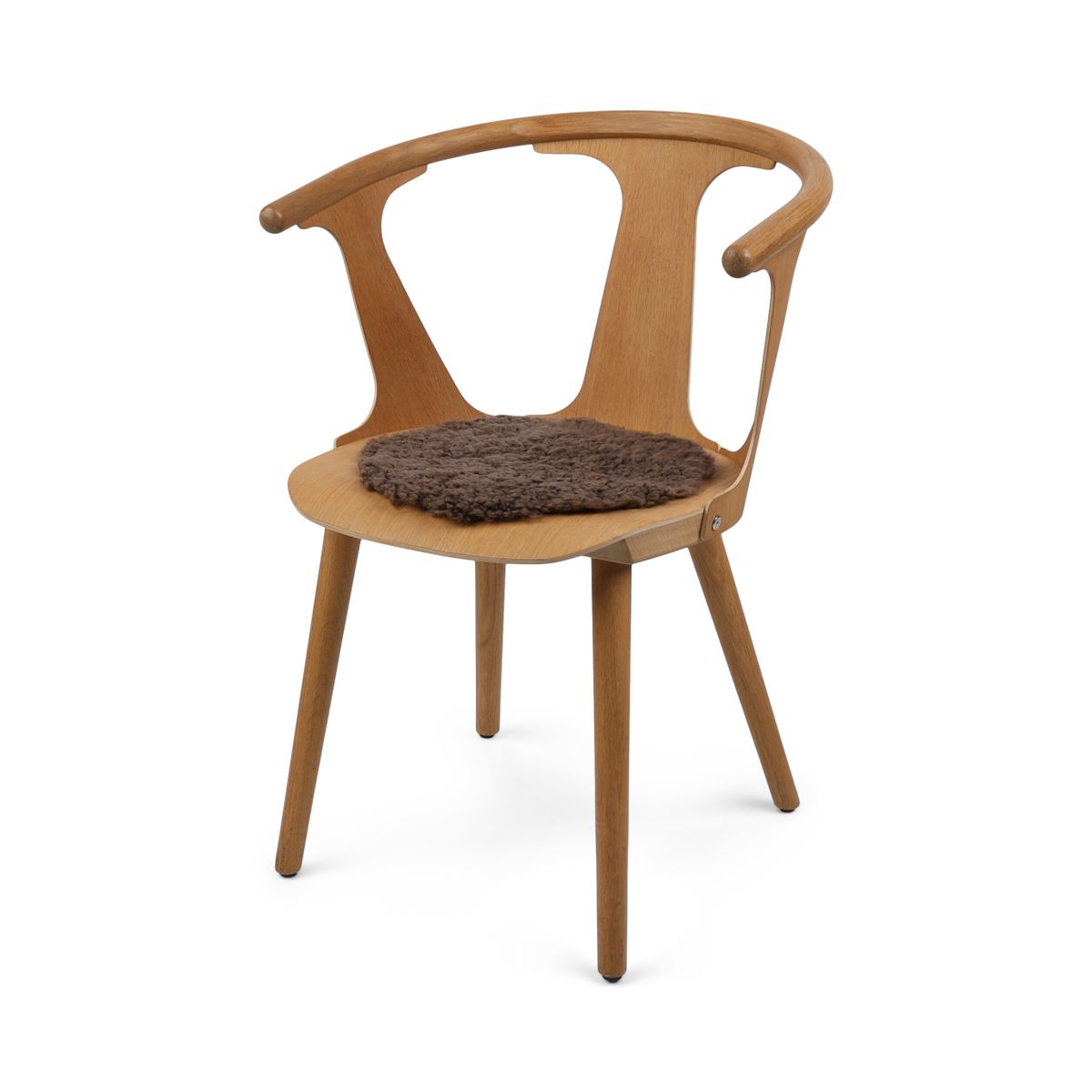 Short Wool Seat Cover | New Zealand | Round