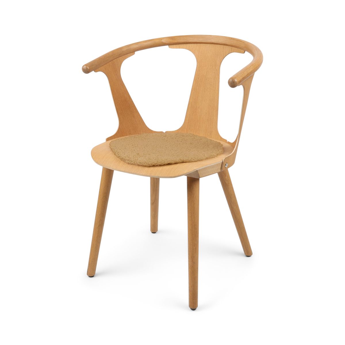 Short Wool Seat Cover | New Zealand | Round Honey