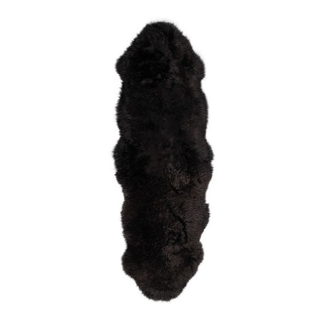 Double Rug | Long Wool | New Zealand Chocolate