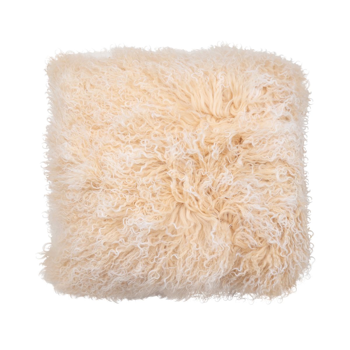 Curly Cushion | 16x16 in Arctic Sunrise