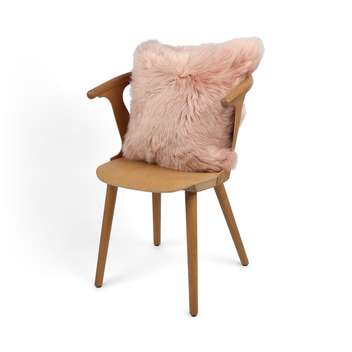 Sheepskin Cushion | Long Wool | New Zealand | Square Rosa