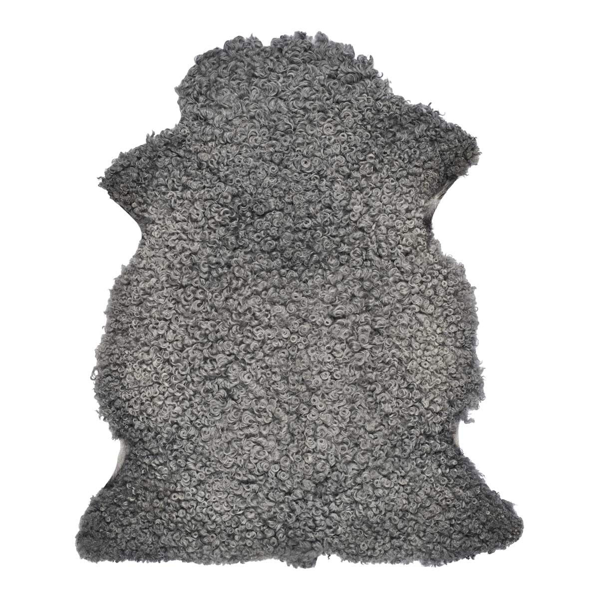 Gotlandic Sheepskin | Curly Short Wool | 90-100 cm