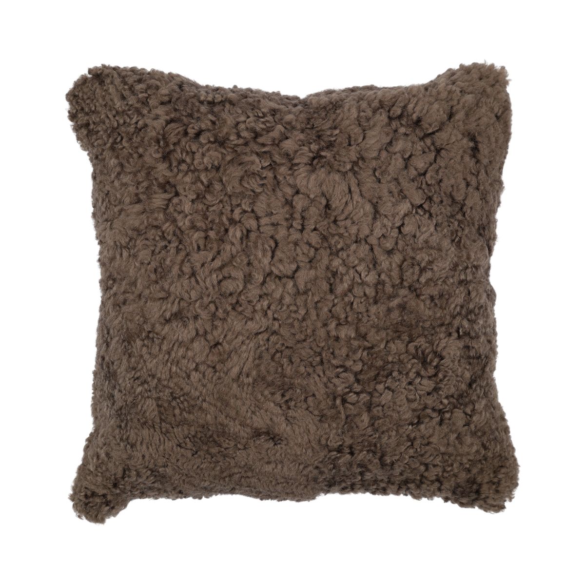 Sheepskin Cushion | Short Wool | New Zealand |  Square Mushroom