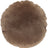 Nordic Velvet Cushion | D18 in | D24 in Light Mocca