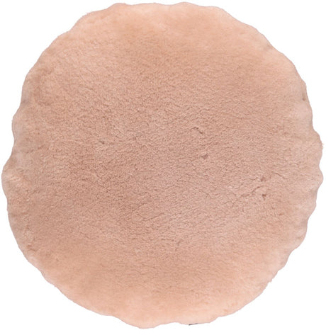 Nordic Velvet Cushion | D18 in | D24 in Vintage Rose