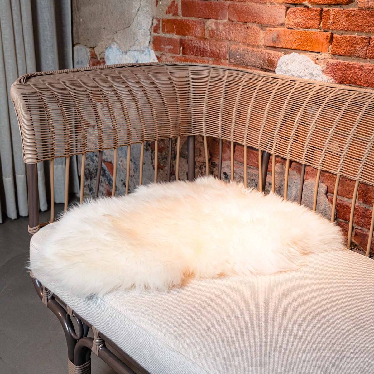 Merino Sheepskin | Long Wool | New Zealand | Mini | 65x45 cm Ivory