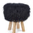 Stool Cover Black