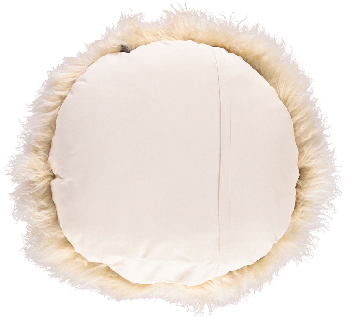 Curly Cake Cushion | D15 in | 18 in | 24 in Arctic Sunrise