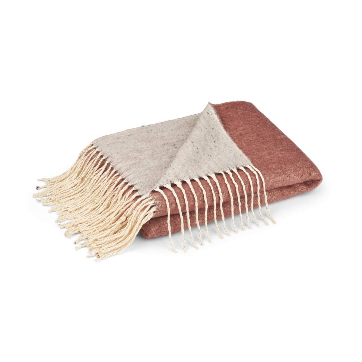 Throw of Mohair Double Face | 51x67 in
