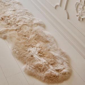 New Zealand Sheepskin | Long Wool | Rug 71 in Aubergine