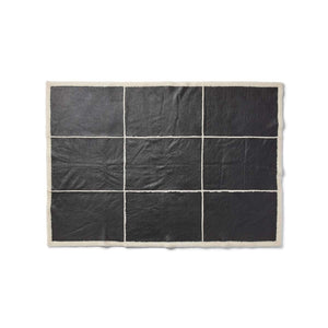 Addison Throw | 140x200cm Black/White