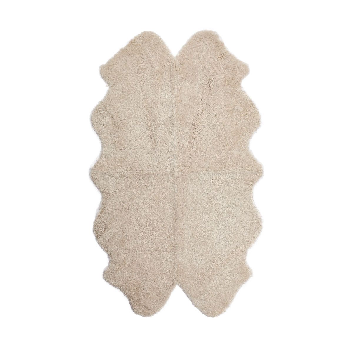 New Zealand Sheepskin | Short Curly Wool | Rug 180x110 cm