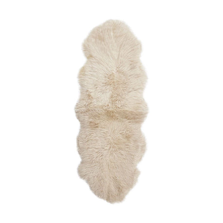 New Zealand Sheepskin | Long Wool | Rug 180 cm Linen