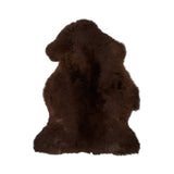 UK Sheepskin | Short Wool | 120+ cm Natural Dark Brown