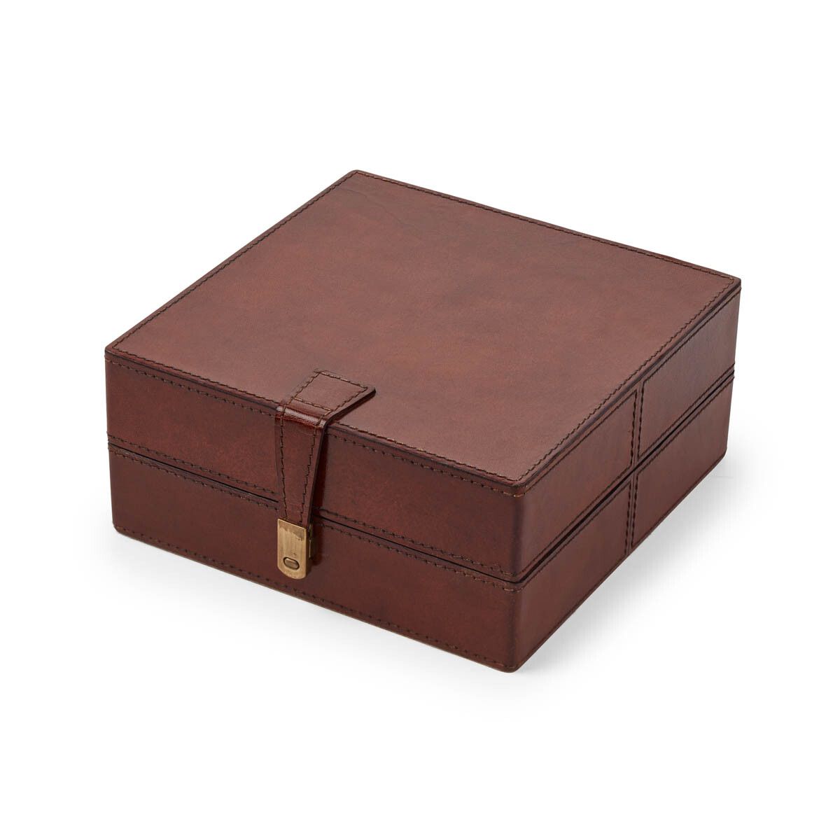 Jewellery Box | 8x8x4 in Camel