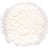 Curly Cake Cushion | D15 in | 18 in | 24 in Ivory