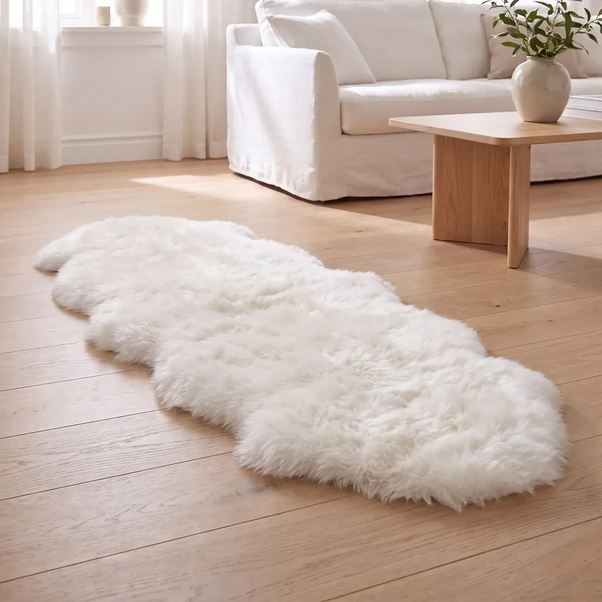 Merino Double Sheepskin | Long Wool | 67x24 in