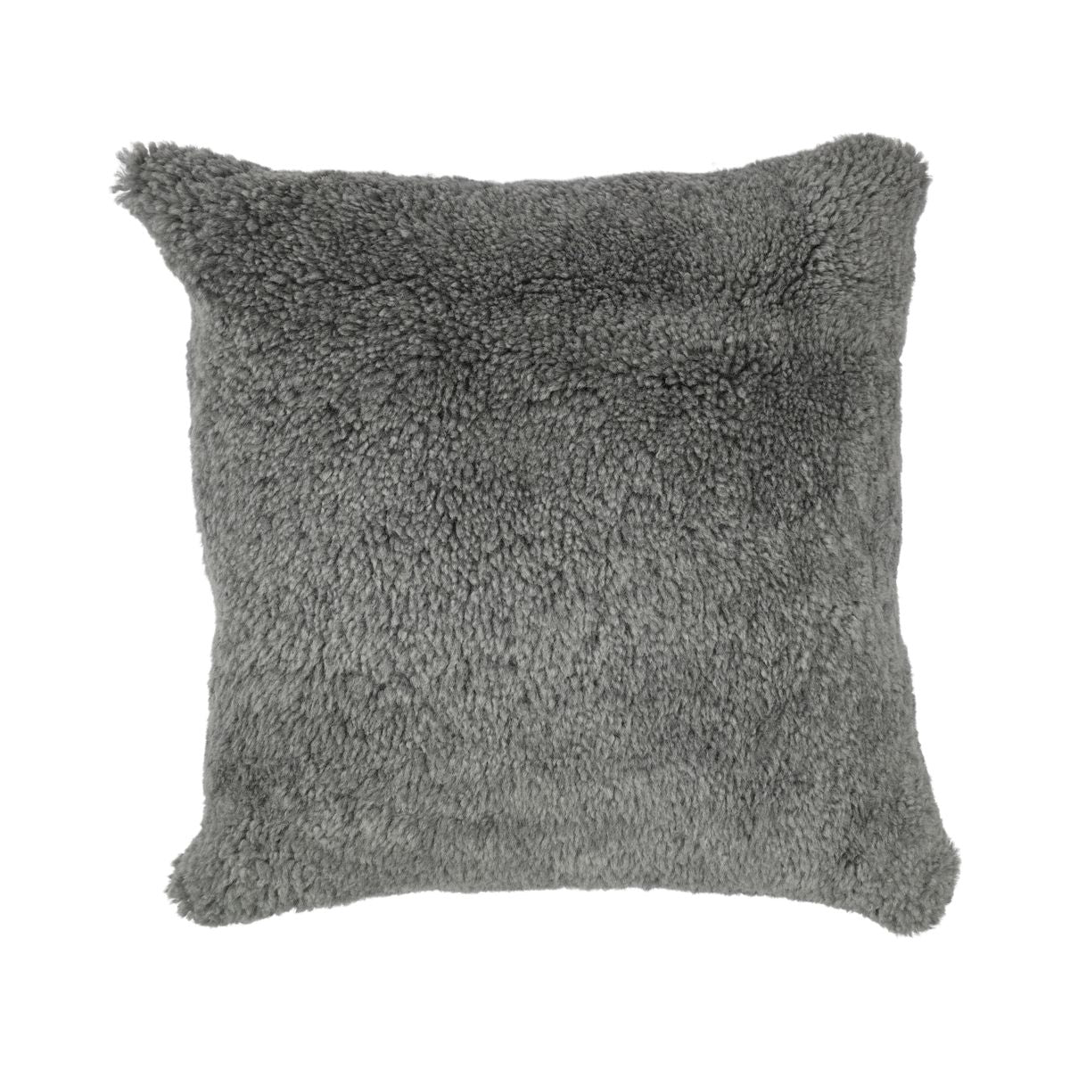 Sheepskin Cushion | Short Wool | New Zealand | Square Scandinavia Light Grey