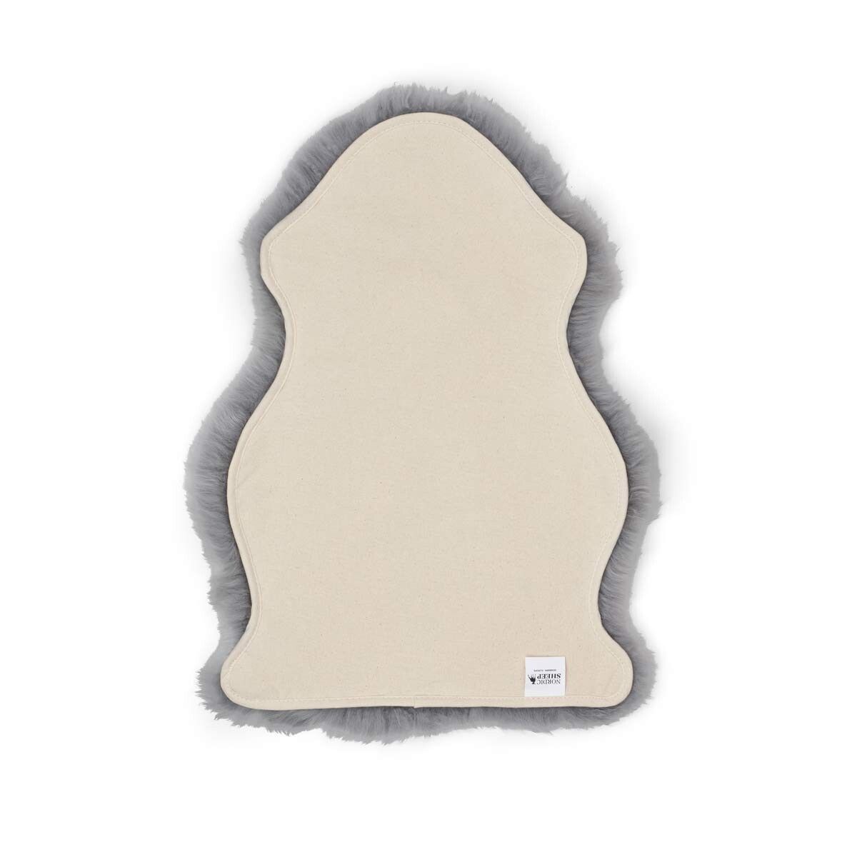 Merino Sheepskin | Long Wool | New Zealand | Mini | 26x18 in Grey