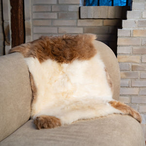 Himalayan Sheepskin | Short Wool | 37 in Dark Spotted