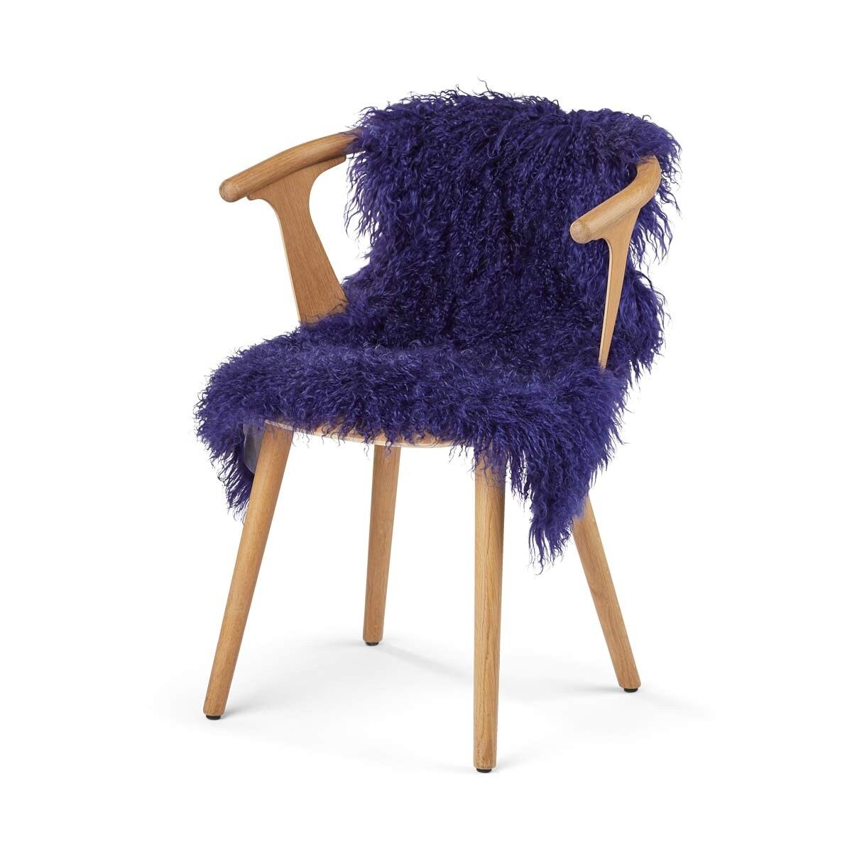 Sheepskin | Tibet | approx. 85x60 cm Navy Blue