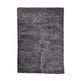 Sample Short Wool Sheepskin Design Rug 32x42 cm Anthracite