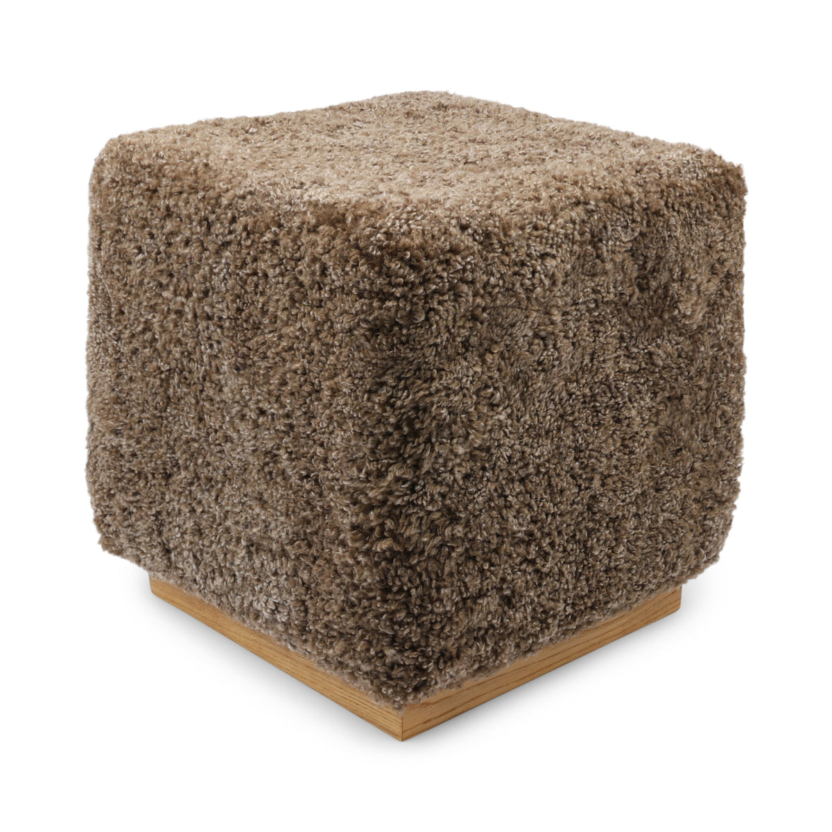 Benjamin Cube Oak Base / Taupe
