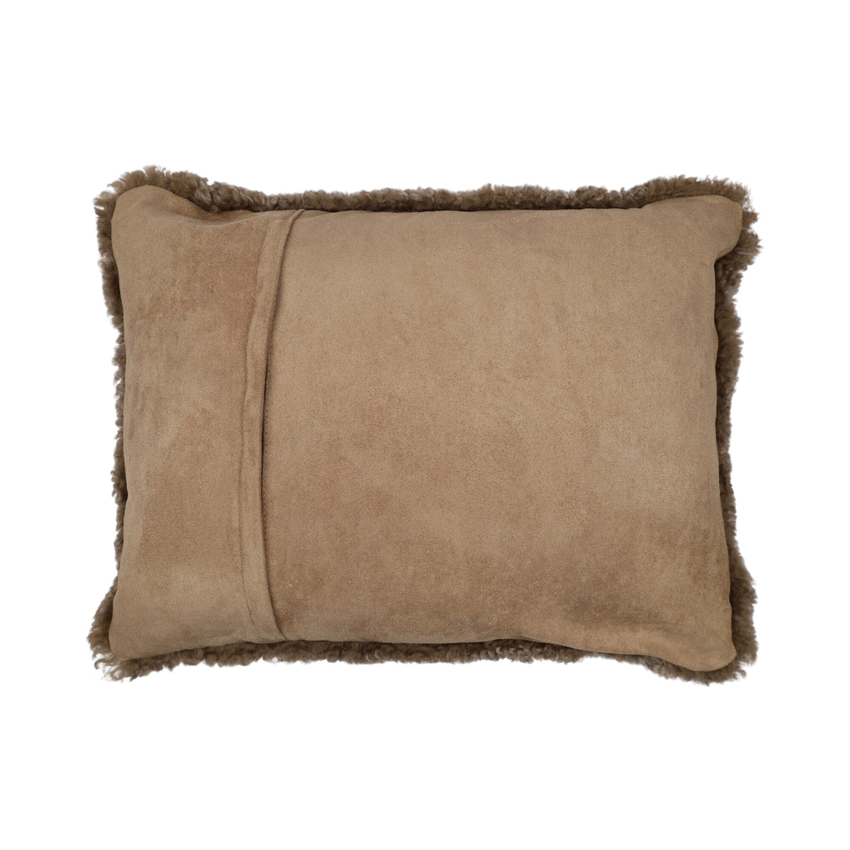 Sheepskin Cushion | Short Wool | New Zealand | Rectangular Sahara