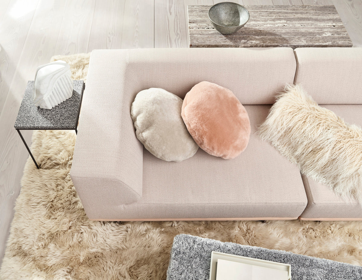 Nordic Velvet Cushion | D18 in | D24 in